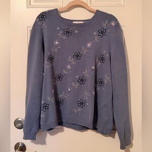 Embroidered Sweater